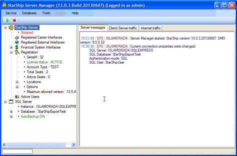 Database Connection Wizard に対する画像結果
