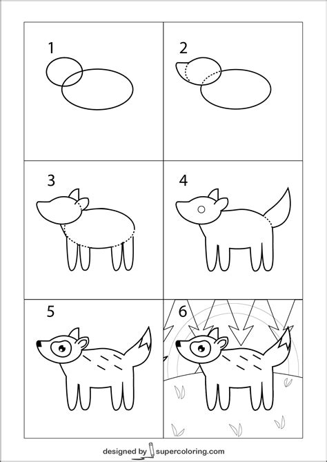 How Do You Draw Wolf に対する画像結果