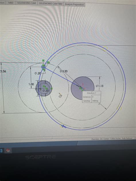 SolidWorks Pattern Table に対する画像結果