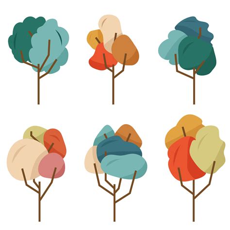 Afbeeldingsresultaten voor Colorful Tree Vector