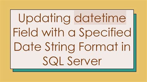 Image result for Date as a String Format