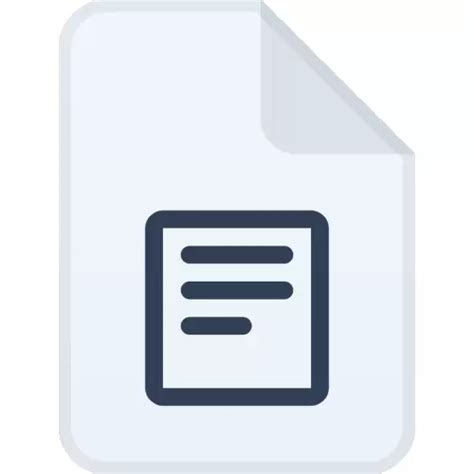 Flat Document File Icon Free Format Vector | SVG, PNG Download