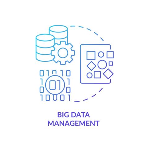 Toradh íomhá ar Big Data Management Icon