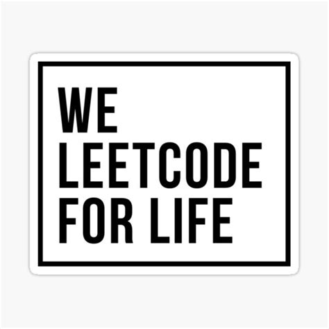 Image result for LeetCode Sticker
