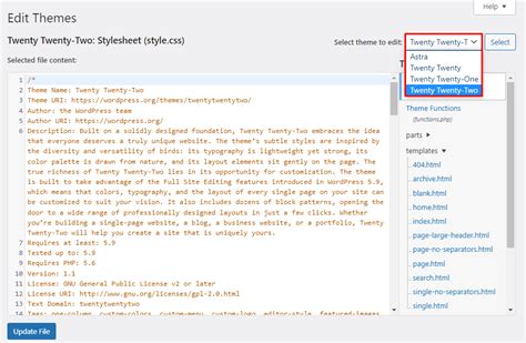 Image result for WordPress Theme Editing Tutorial
