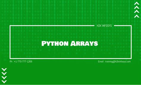 What Are Arrays in Python に対する画像結果