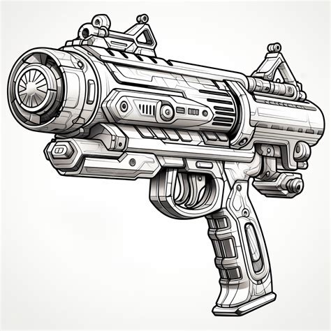 Image result for Alien with Ray Gun Coloring Pages