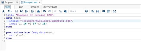 Image result for SAS Example