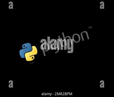 Image result for Python Logo with Black Background