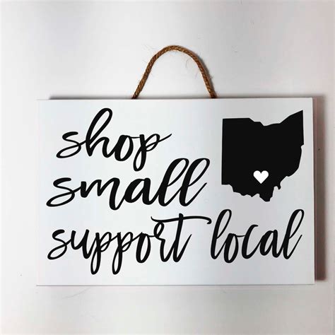 Image result for Shop Local Small Business Sign