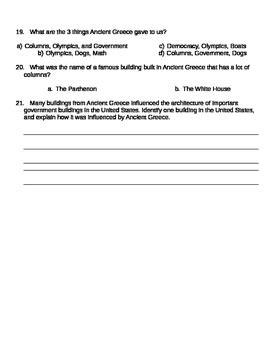 Image result for Ancient Greece End of Module Assessment