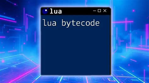 Image result for Lua Type
