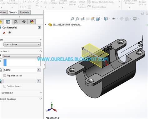Simple Drawing in SolidWorks for Beginneres に対する画像結果