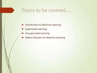 Image result for Python Machine Learning PPT