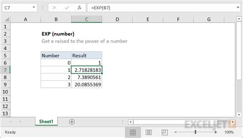 Image result for Exponential Function Excel