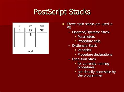 Adobe PostScript に対する画像結果