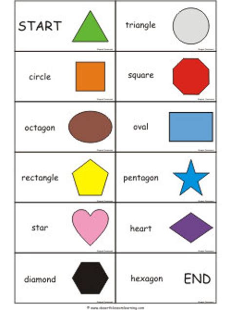 2d Shapes Names Worksheet - ShapesWorksheets.com
