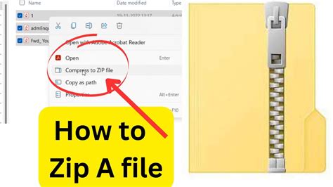 Image result for How Do You Create a Zip File