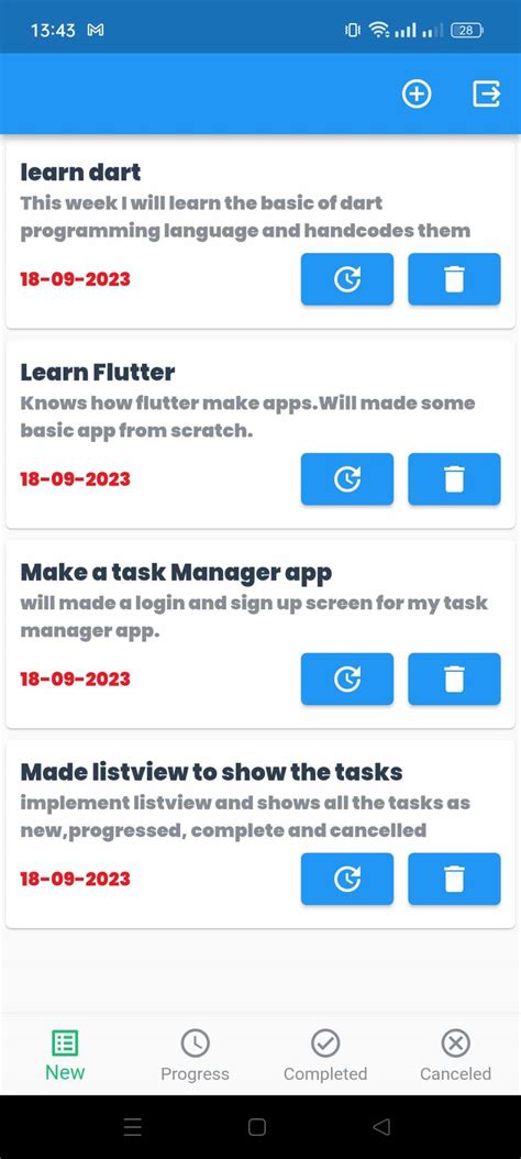 Image result for Flutter Task UI