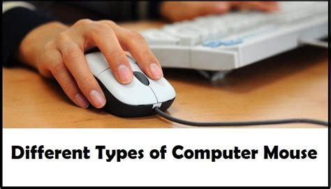 Toradh íomhá ar Computer Mouse Types