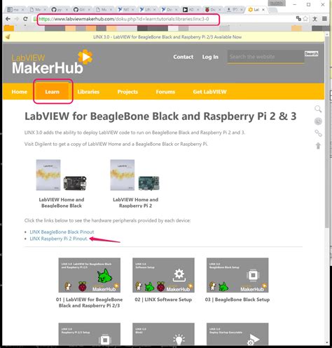 LabVIEW Raspberry Pi に対する画像結果
