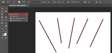 How to Draw a Line in Photoshop: A Comprehensive Tutorial