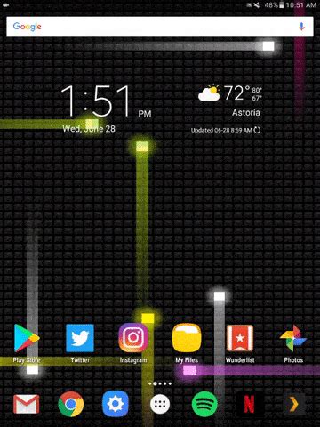 Toradh íomhá ar Android Live Background