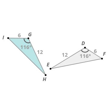 SAS Triangle Sides Example に対する画像結果