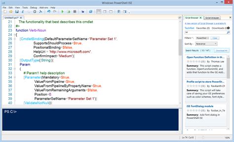 PowerShell Advanced Function に対する画像結果