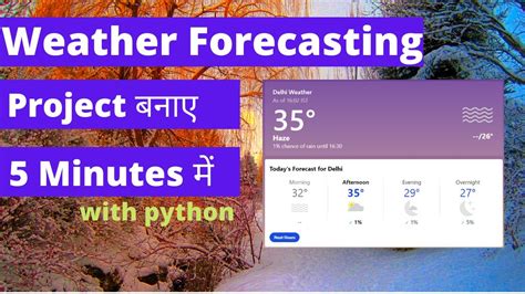 Toradh íomhá ar Weather App Python