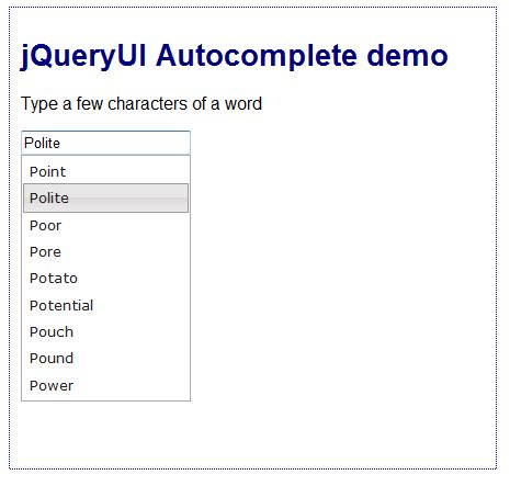 Image result for Autocomplete jQuery UI