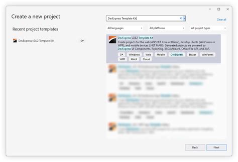 Image result for How to Add DevExpress Template