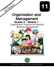 Résultat d’images pour Organization and Management Module 5
