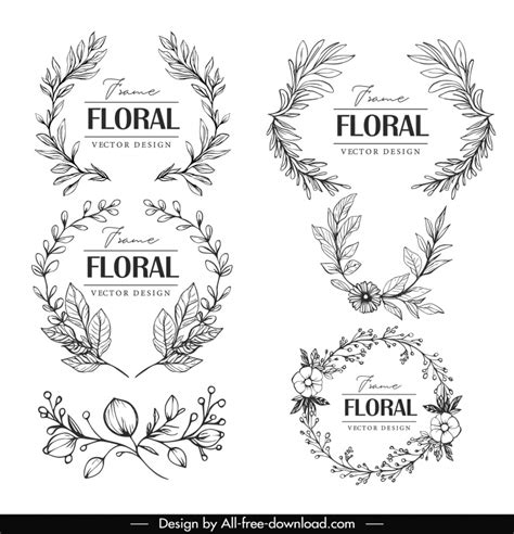 Image result for Floral Design Elements Vector