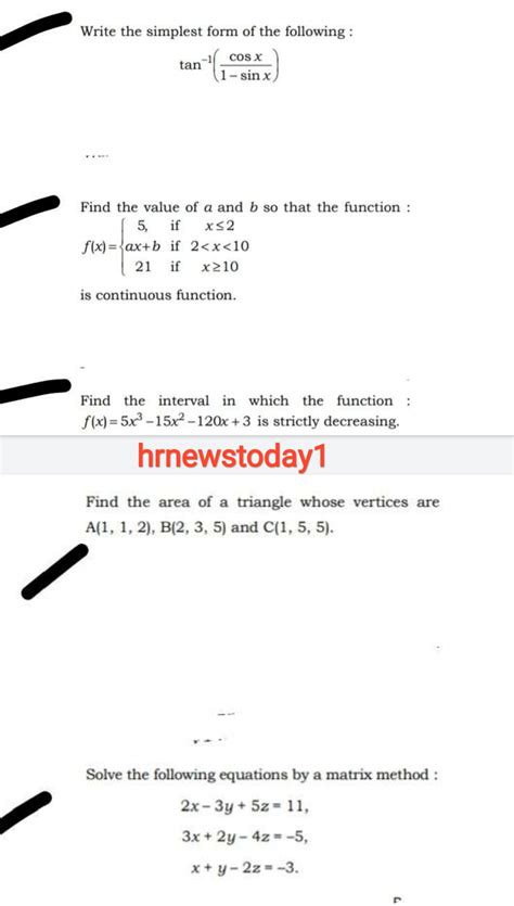 Image result for Math Important Question for Class 12 Board