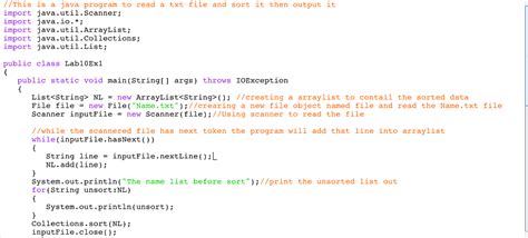Reading a File in Java Scanner 的图像结果