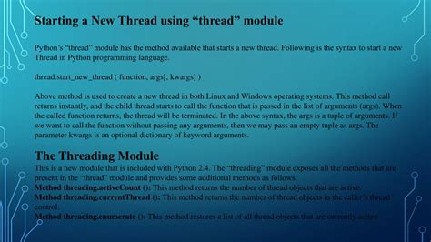 Image result for Thread Python Module