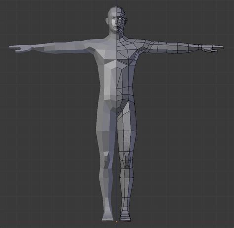 Low poly human - Works in Progress - Blender Artists Community