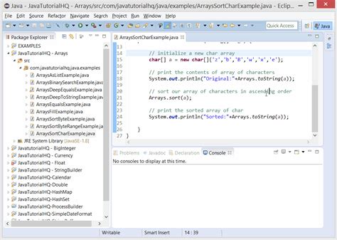 Toradh íomhá ar How to Use Char Array in Java
