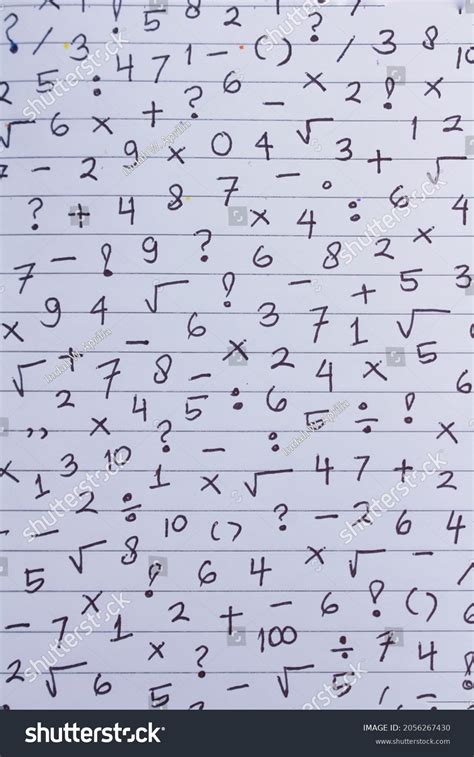 Image result for Letter-Writing Pattern in Math