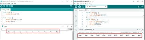 Toradh íomhá ar Arduino IDE Slide