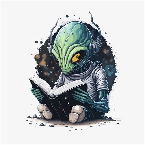 Image result for Alien Read a Book