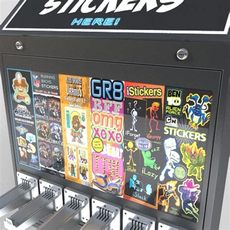 Image result for Sticker Coin Machine