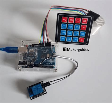 Image result for Copnectar Arduino a Keypad