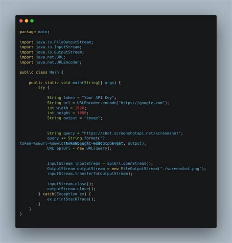 Toradh íomhá ar Java Coding Window