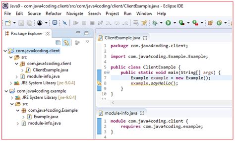 Image result for Exports Keyword in Java 9 Module Programming