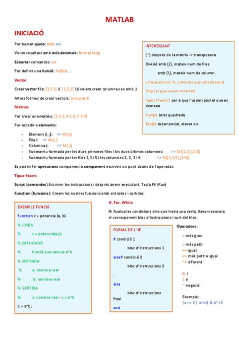 Image result for MATLAB Lent PDF