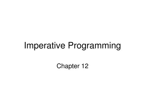 Image result for Imperative Programming Example