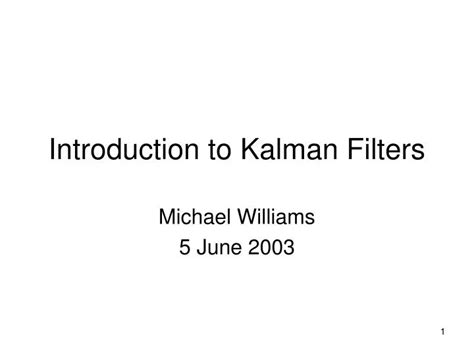 Toradh íomhá ar Kalman Filter Introduction