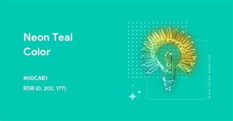 Image result for Neon Teal Color Code